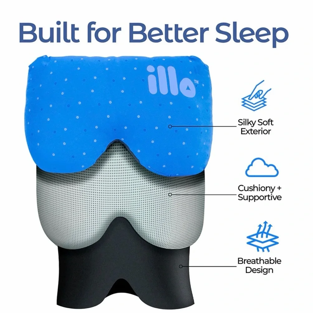 illo™ Wearable Sleep Companion Mask - NWT - Choice of Color